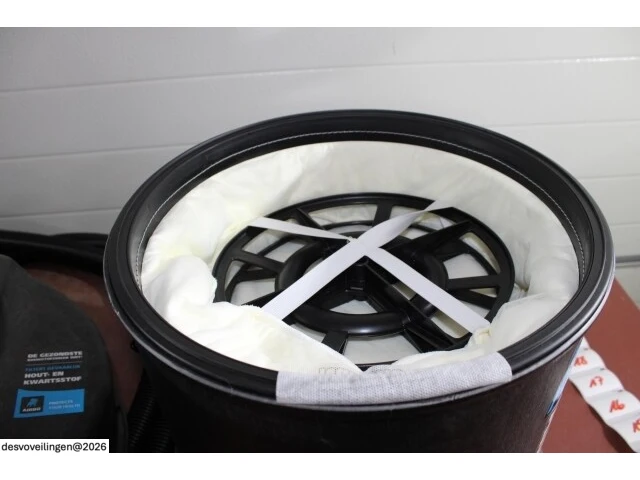 Airbo ntd570 fijnstofzuiger met voorafscheider he 60l stalen drum - afbeelding 7 van  8