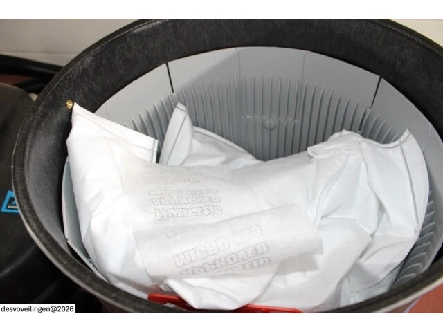 Airbo ntd570 fijnstofzuiger met voorafscheider he 60l stalen drum - afbeelding 8 van  8