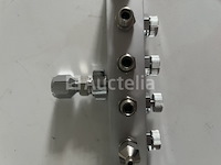 Airbrush persluchtverdeler 6-voudig - afbeelding 1 van  3