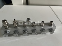 Airbrush persluchtverdeler 6-voudig - afbeelding 3 van  3