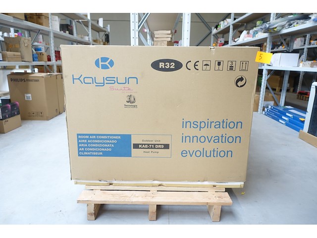 Airco buitenunit kaysun - afbeelding 1 van  3