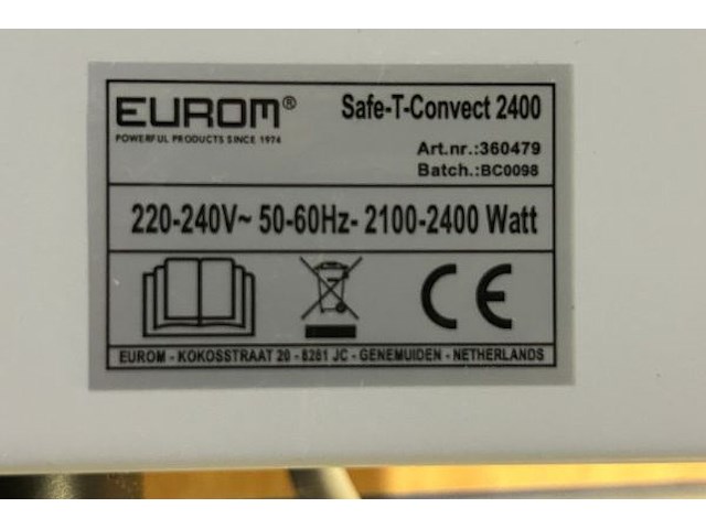 Airco ok, euram electrische verwarming - afbeelding 2 van  10