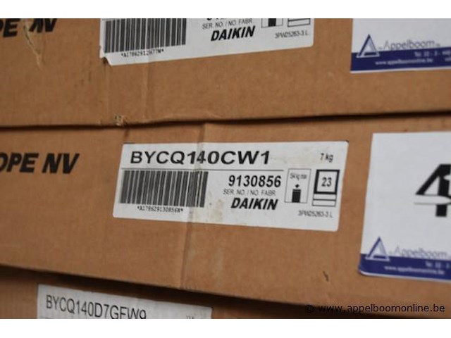 Airco onderdeel, daikin, bycq140cw1, werking niet gekend - afbeelding 2 van  2