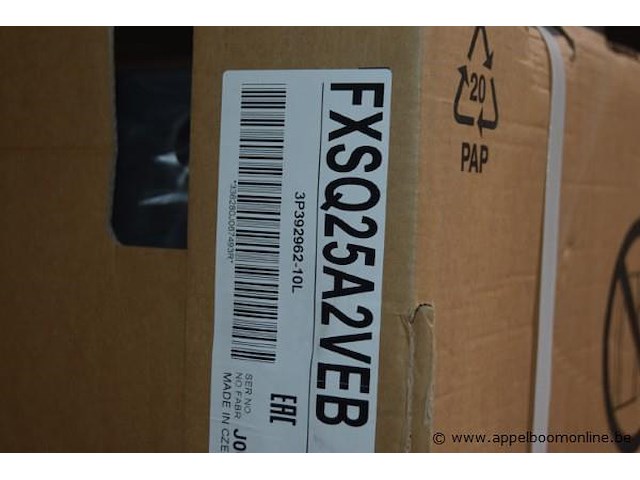 Airco unit, daikin, fxsq25a2veb, werking niet gekend - afbeelding 2 van  2