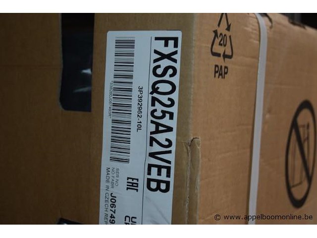 Airco unit, daikin, fxsq25a2veb, werking niet gekend - afbeelding 2 van  2