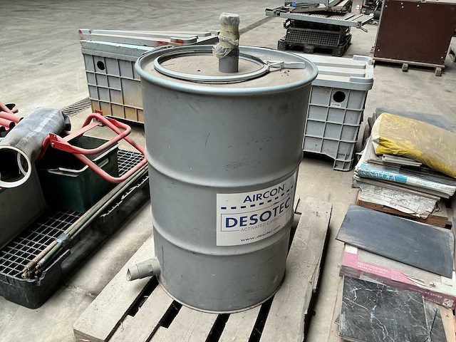 Aircon desotec mobiel filtervat voor lucht & gaszuivering - afbeelding 1 van  1