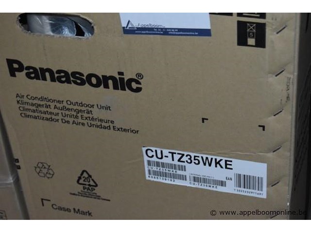 Airconditioner buitenunit, panasonic, cu-tz35wke, werking niet gekend - afbeelding 2 van  2