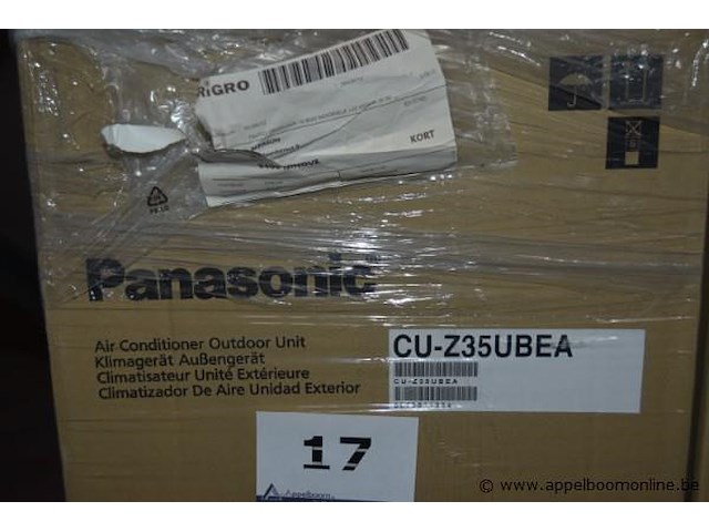 Airconditioner buitenunit, panasonic, cu-z35ubea , werking niet gekend - afbeelding 2 van  2