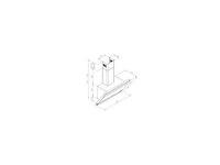 Airforce - illumia90wh - afzuigkap - afbeelding 2 van  2