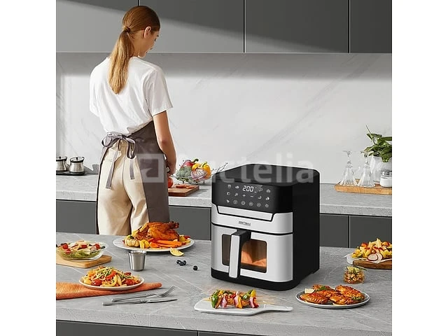 Airfryer 8l (vetvrije frituur) kraft&dele - afbeelding 5 van  5