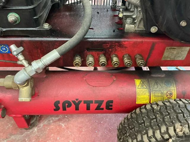 Airmec tt3496 spytze 9,6hp diesel luchtcompressor - afbeelding 1 van  7