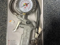 Airpress bandenvul pistool met drukmeter - afbeelding 1 van  2