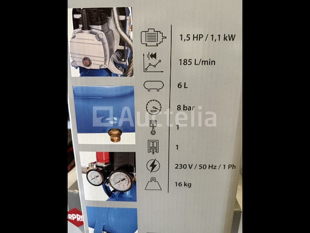 Airpress compressor h185-6 - afbeelding 2 van  3