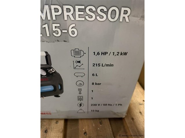 Airpress compressor h215-6 - afbeelding 2 van  3