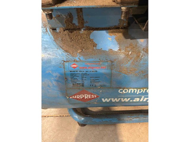 Airpress hl425-24 luchtcompressor - afbeelding 6 van  6