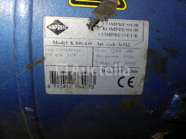Airpress k 100-450 compressor - afbeelding 9 van  10
