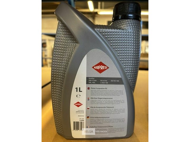 Airpress zuigercompressorolie - 1l en 0,5l - afbeelding 3 van  4