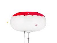 Airstar scirocco lightning balloon verlichte ballon - afbeelding 2 van  2
