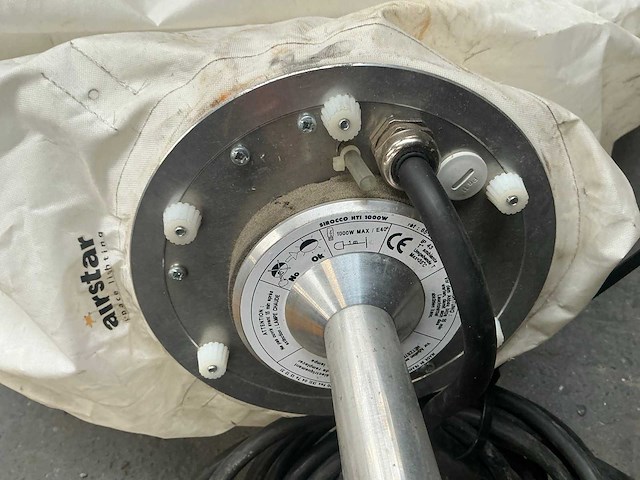 Airstar sirocco 1000 w opblaasbare lichtballon (2x) - afbeelding 7 van  7