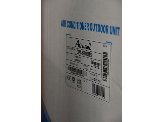 Airwell airco buitenunit inverter multi-split - afbeelding 3 van  3