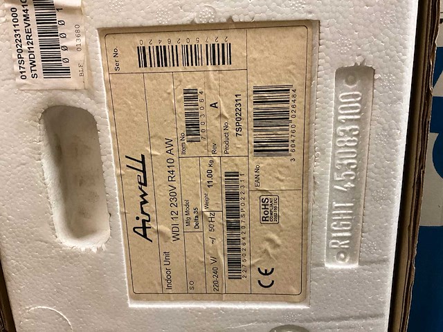 Airwell airconditioning - afbeelding 3 van  4