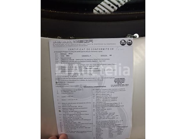 Aixam mega m4g v car (2010-vin:vlgm4gvbrc3116395) voor onderdelen - afbeelding 8 van  8