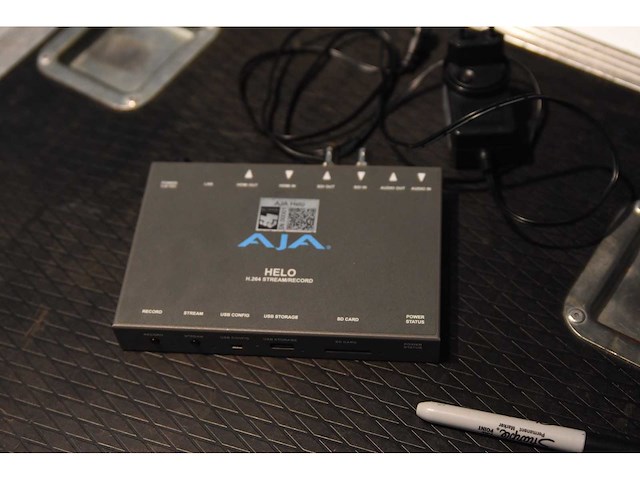 Aja - helo - various video equipment - afbeelding 1 van  1