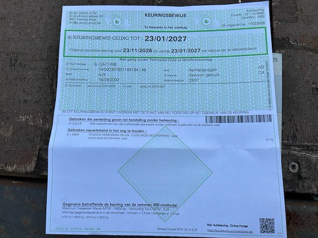 Ajk plateauwagen - afbeelding 10 van  10