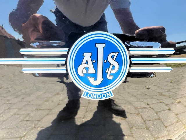 A.j.s r50 motorfiets sidecar - 1959 *oldtimer* - afbeelding 6 van  17