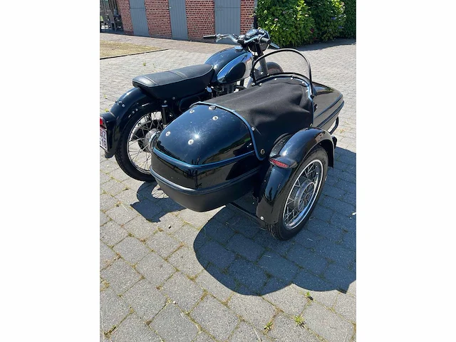 A.j.s r50 motorfiets sidecar - 1959 *oldtimer* - afbeelding 13 van  17