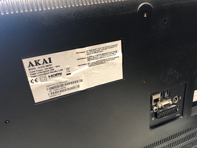 Akai televisietoestel - afbeelding 2 van  2