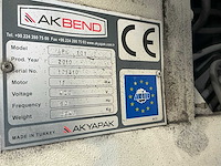 Akbend apk101 profielbuigmachine - afbeelding 3 van  6