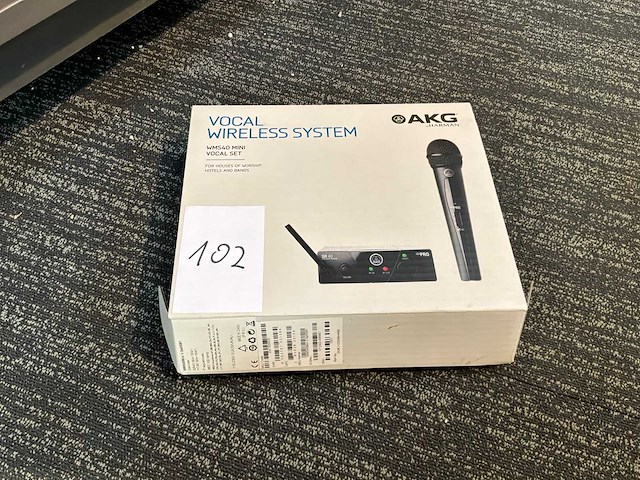 Akg by harman wms40 mini microfoon - afbeelding 1 van  3