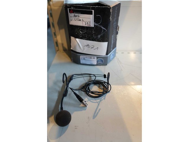 Akg c520l condensator headset mic with 3-pin tqg plug - afbeelding 1 van  1