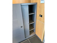 Akoestische schuifdeurkast (2x) + rolluikkast - afbeelding 5 van  5