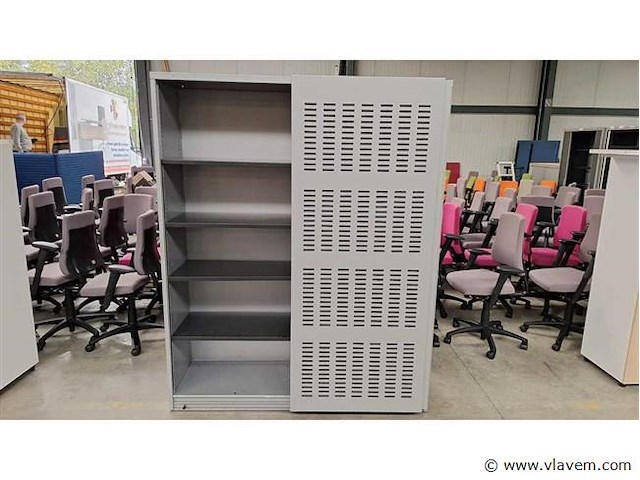 Akoestische schuifdeurkast robberechts - afbeelding 5 van  6