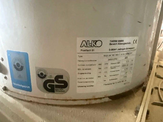 Al-ko mobil-jet 100 extractiesysteem - afbeelding 6 van  6