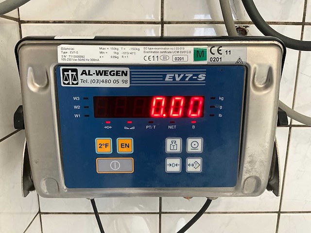 Al-wegen ev7-s weegschaal - afbeelding 2 van  2
