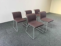 Alain bertaeu & bulo - tab chair - - vergaderstoel (5x) - afbeelding 2 van  8