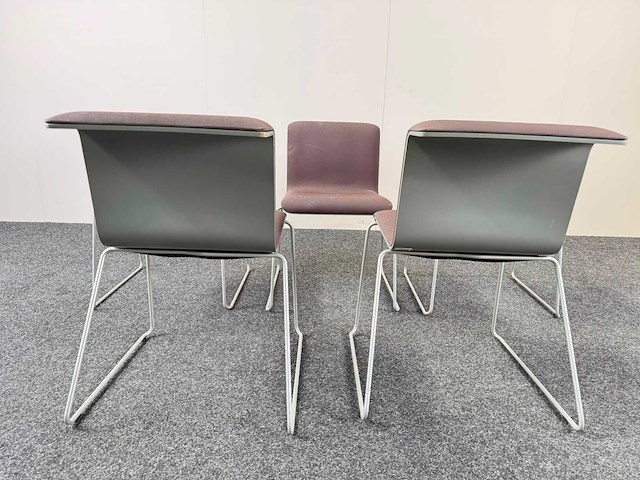 Alain bertaeu & bulo - tab chair - - vergaderstoel (5x) - afbeelding 6 van  8
