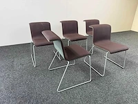 Alain bertaeu & bulo - tab chair - - vergaderstoel (5x) - afbeelding 3 van  8