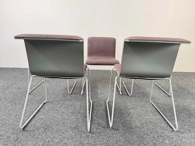 Alain bertaeu & bulo - tab chair - - vergaderstoel (5x) - afbeelding 6 van  8