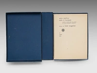 Alain jouffroy (1928-2015) and rené magritte (1898-1967), 'aube à l'antipode', paris, le soleil noir, 1966 5.5 x 21 x 16.5 cm. (2.16 x 8.26 x 6 1/2 in.) - afbeelding 11 van  14