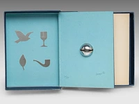 Alain jouffroy (1928-2015) and rené magritte (1898-1967), 'aube à l'antipode', paris, le soleil noir, 1966 5.5 x 21 x 16.5 cm. (2.16 x 8.26 x 6 1/2 in.) - afbeelding 12 van  14