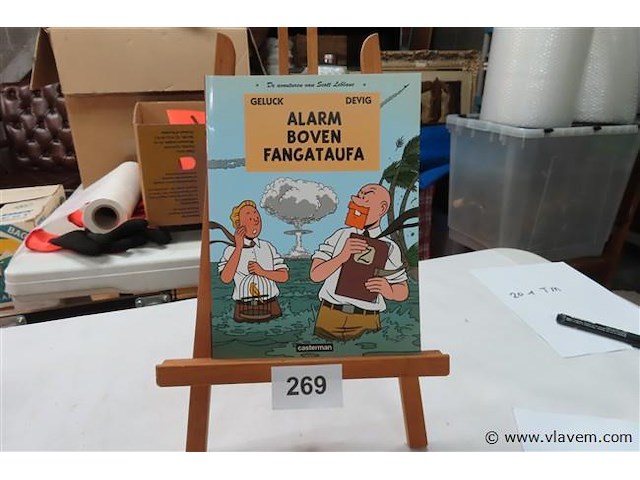 Alarm boven fangataufa - afbeelding 1 van  2