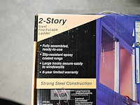 Alarm brandladder voor twee verdiepingen - afbeelding 5 van  6