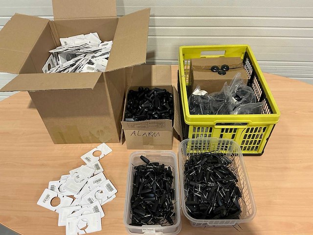 Alarmsysteem voor kleding / kledingtags (750x) - afbeelding 1 van  5