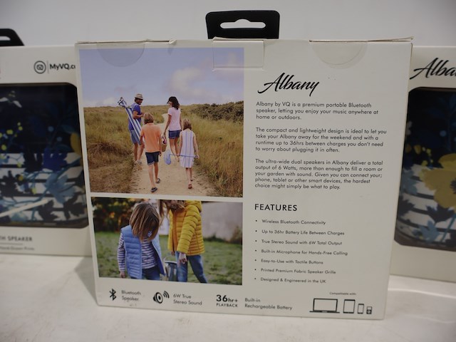 Albany bluetooth speaker (x4) - afbeelding 4 van  4