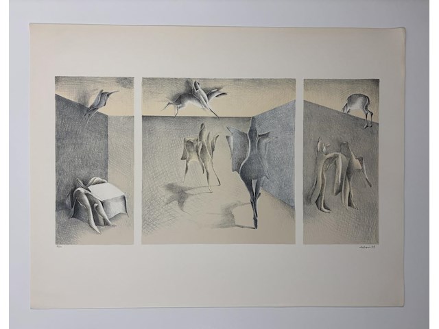 Albert de bois - gesigneerd - afbeelding 1 van  3