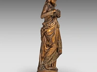 Albert-ernest carrier-belleuse (1824-1887), 'la liseuse', patinated bronze 32.5 cm. (12.80 in.) - afbeelding 6 van  8